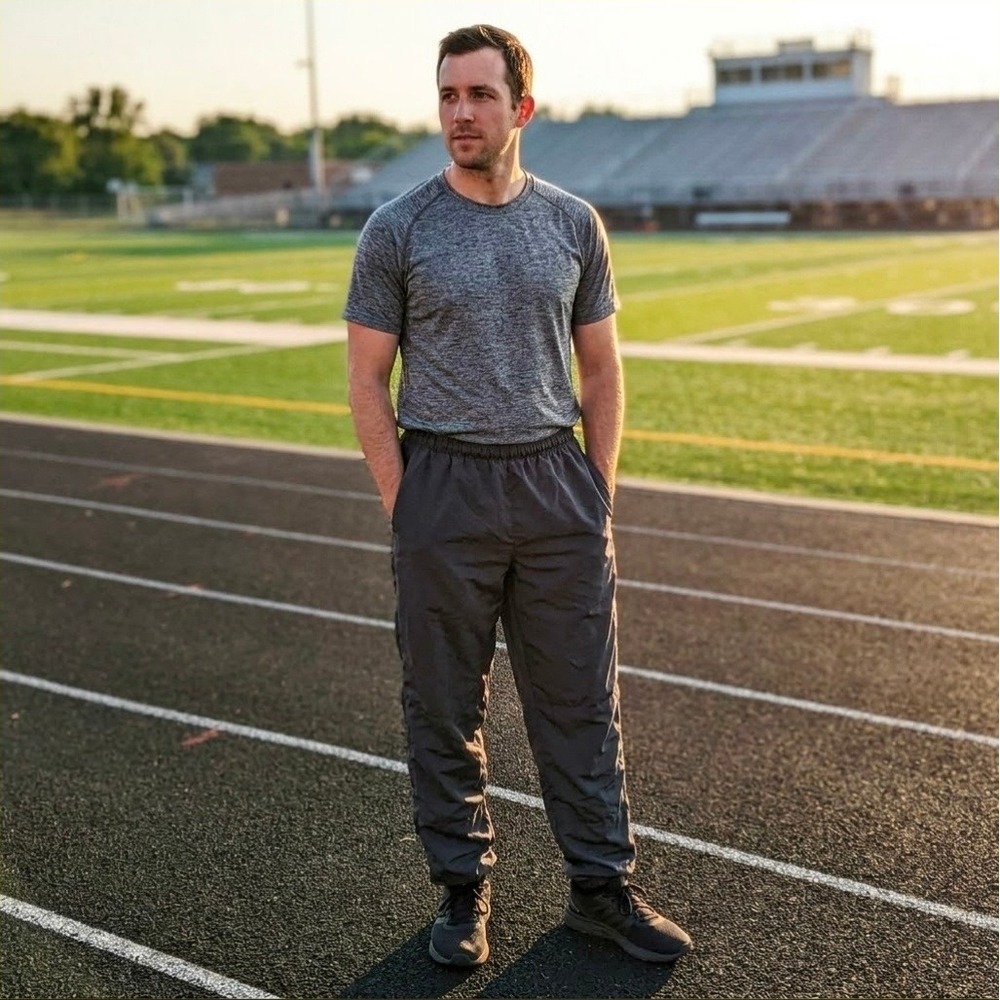 Skilcraft JWOD Mens Track Pants Windbreaker Joggers Mesh Lined Military Training